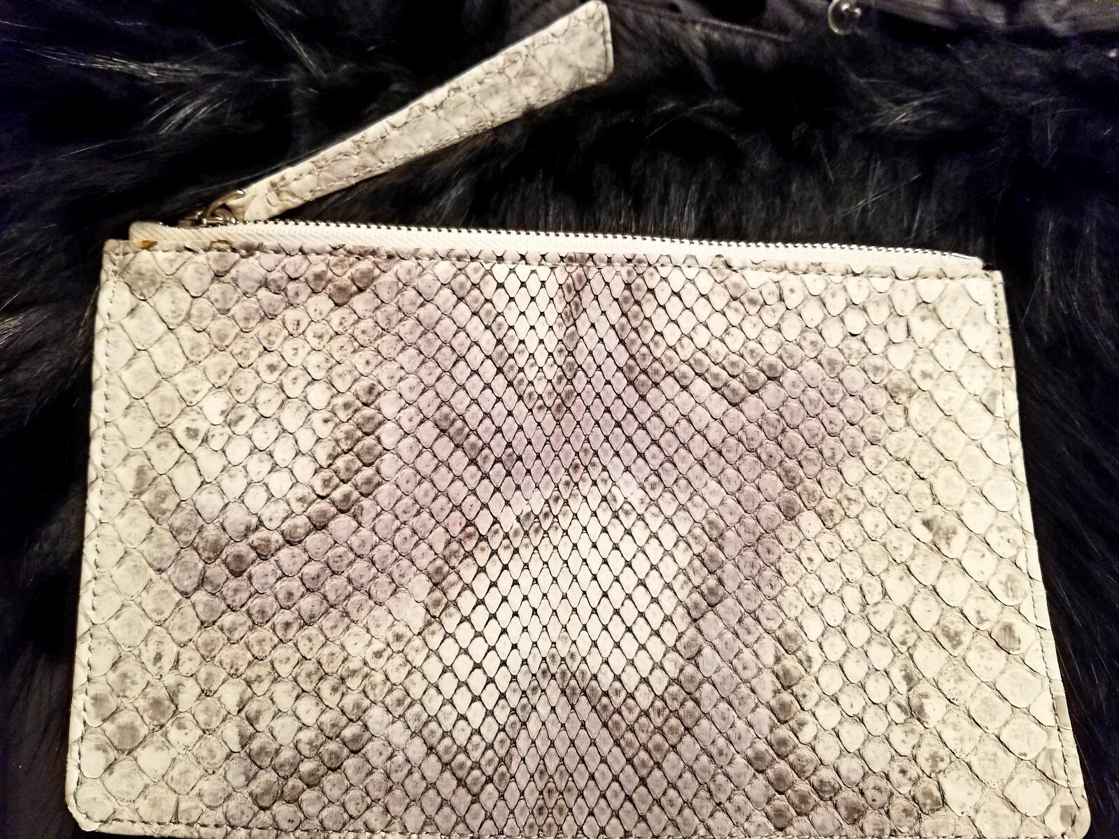 Nada SAWAYA Python Pouch - image 1