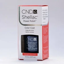CND SHELLAC UV GEL COLOR Midnight Swim 0.25oz