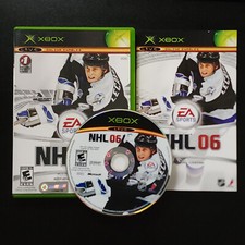 NHL 06 Microsoft Xbox, 2005 CIB Complete, Mint Disc