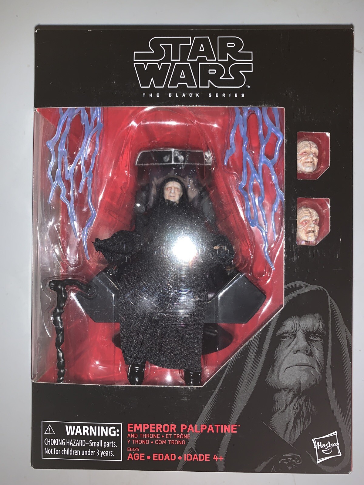 emperor palpatine black series 2019