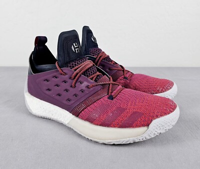 Adidas Harden Ignite AH2124 Basketball Sneakers Burgundy