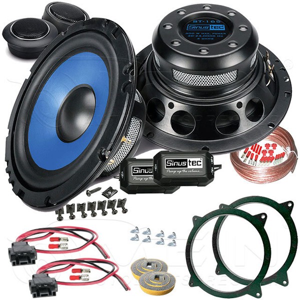 Sinustec Auto Lautsprecher FüR Mercedes Actros MP4 Ab 2011 Front TüR 300W #B2QZ-image