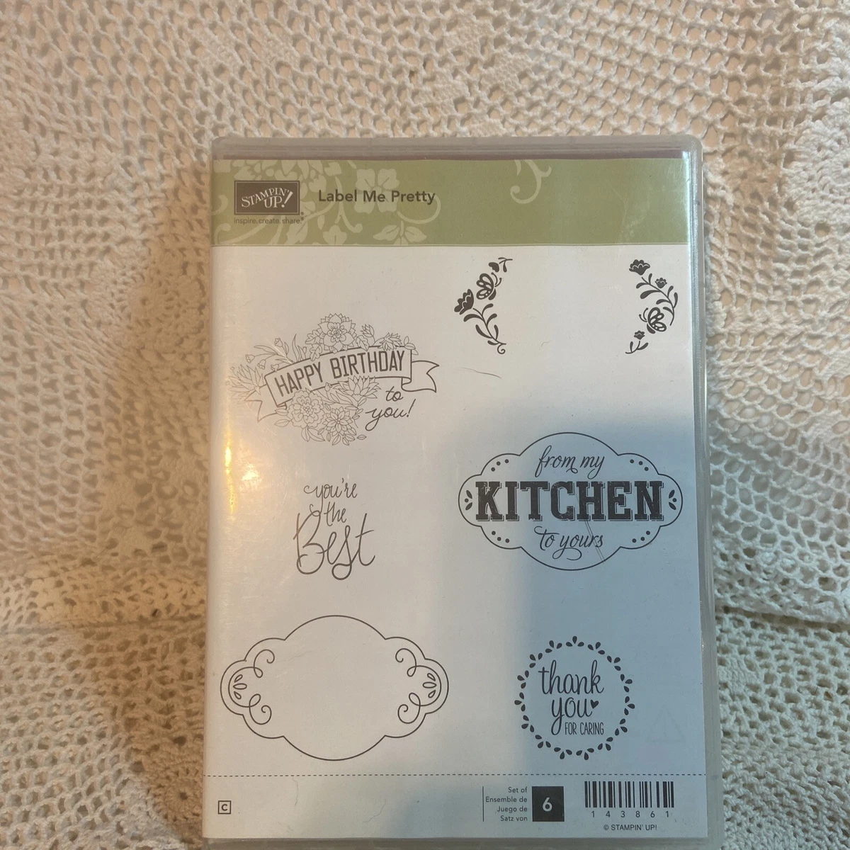 Stampin' Up! Label Me Pretty Stamp Set
