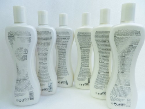 BIOSILK SILK THERAPY SHAMPOO/ CONDITIONER 12 OZ (Lot of 6) - Picture 2 of 2