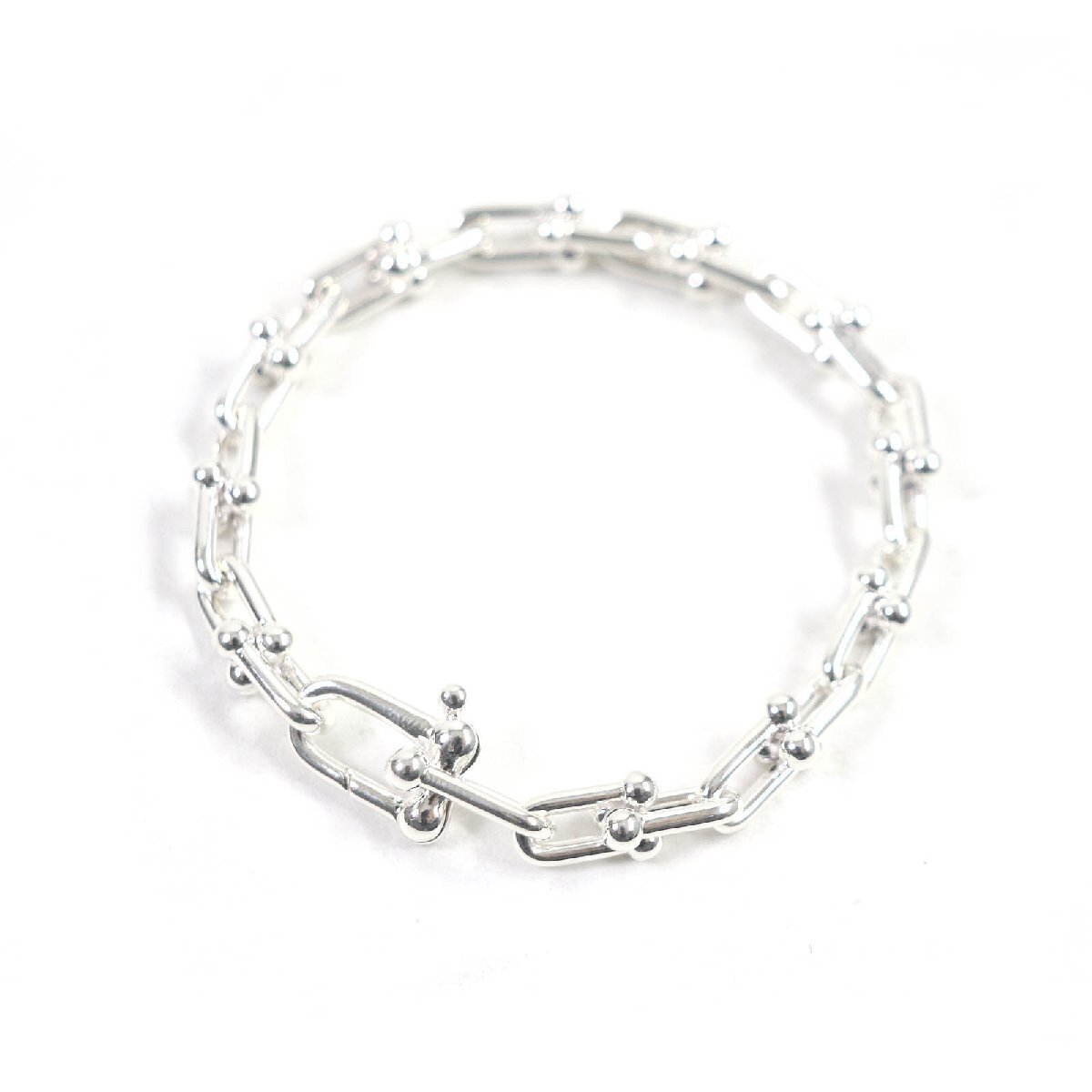 Tiffany & Co.    HardWear Small Link Bracelet SV925 silver weight 16.8g 318506