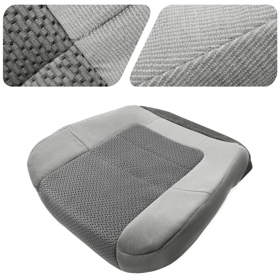 Fundas de asiento para Ford F150 2001-2003 XLT parte inferior delantera izquierda del lado del conductor gris oscuro Foto 3 de 4
