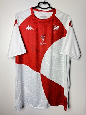 England Rugby League World Cup 2021 Shirt Jersey Kappa sz 3XL