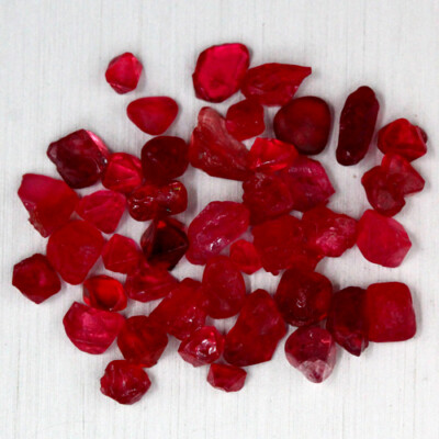 5.140 CT SUPERB EARTH MINED PIGEON RED NATURAL UNHEATED BURM MOGOK SPINEL ROUGH
