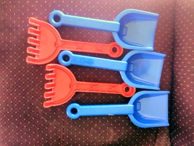 Kids Shovels & Rakes  Beach Toys Gardening Toys Learning Sandbox Toys 