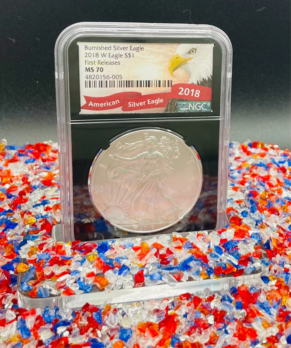 American Eagle MS 70 Graded 2018 Silver Bullion Coins for sale | eBay