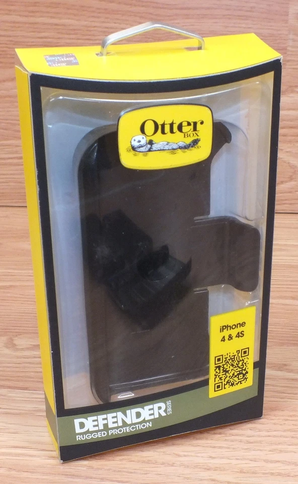 Paquete de funda para teléfono inteligente Apple iPhone 4 (MC608LL/A) 16 GB negra (AT&T) GSM Foto 2 de 4