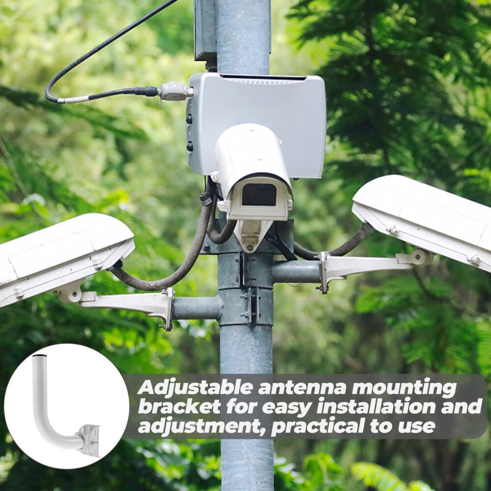 Pole Mount Antenna Mounting Pole Weather Station Mounting Pole Bracket