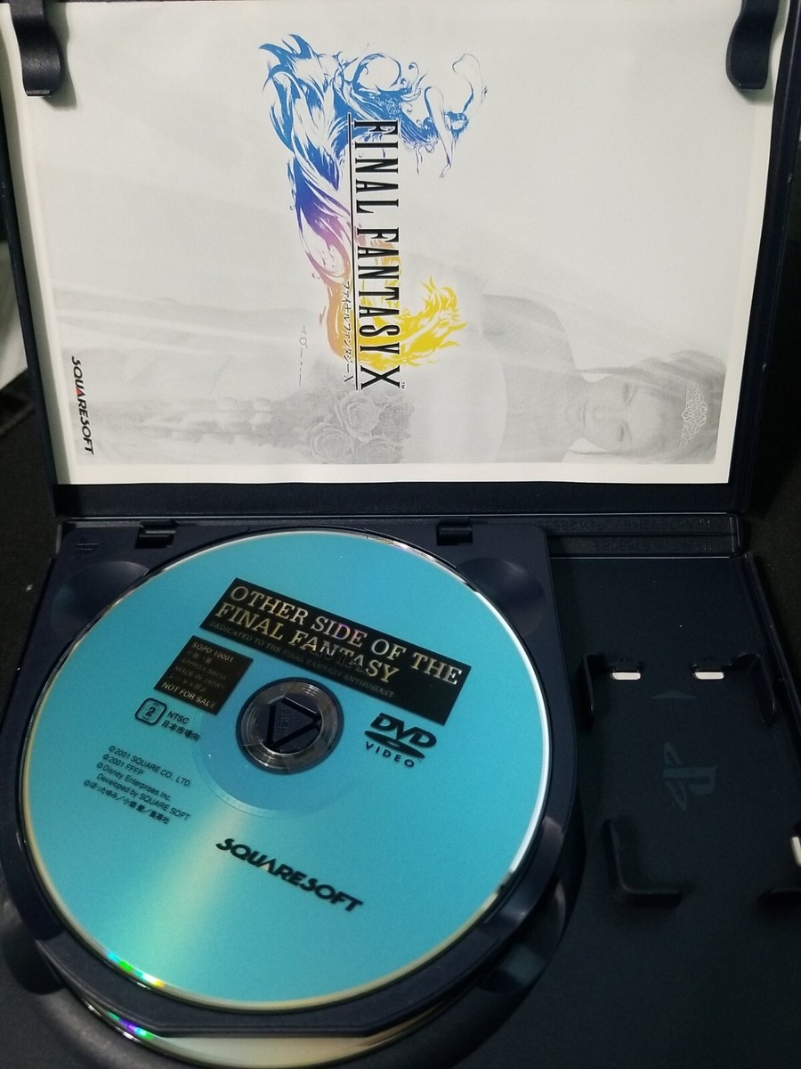 Final Fantasy X 10 w/ Other Side DVD JAPAN US SELLER | eBay