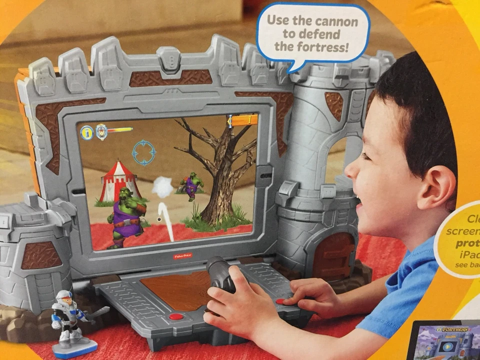 Fisher Price Imaginext Aptivity Fortress Castillo Niños Juguete Interactivo para iPad Foto 4 de 4