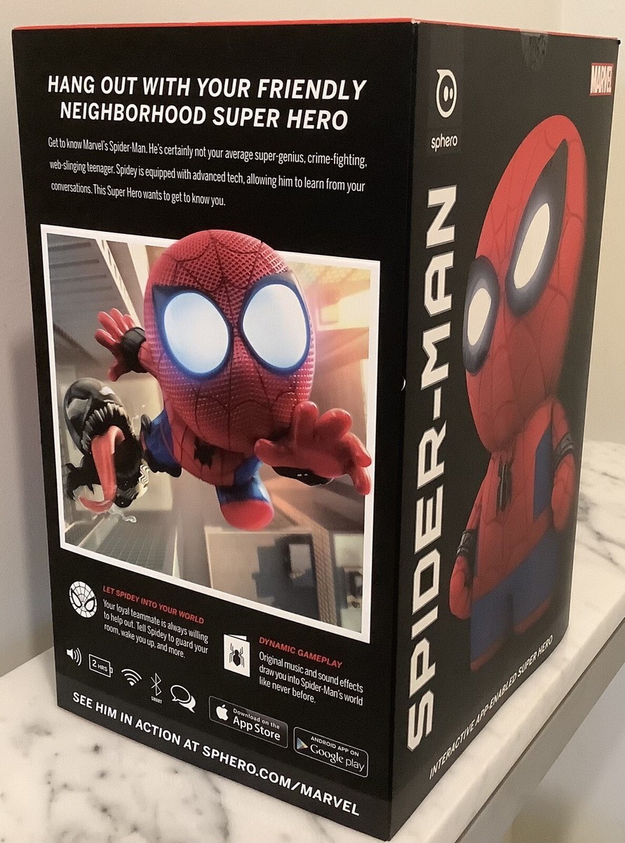 Sphero SPIDER-MAN Interactive App-Enabled Marvel Super Hero New Read  Description