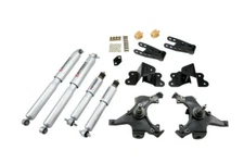 Belltech 88-91 C1500 Silverado Std Cab 2/4 Drop w/SP Shocks Lowering Kit 695SP