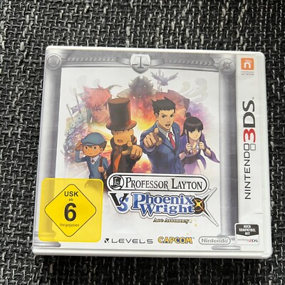Professor Layton vs. Phoenix Wright Nintendo 3DS 3 DS