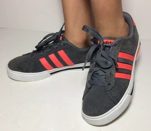 girls gray adidas shoes