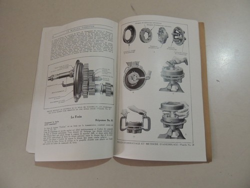 03.1926 Tracteur Traktor Fordson Modell F Manuel Handbuch (Französisch) - Picture 12 of 15
