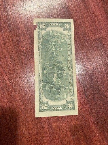 1976 $2 Two Dollar Bill US Note B23958907A - Picture 2 of 2