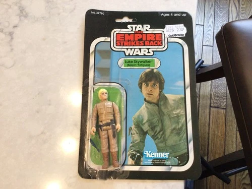 STAR WARS 1980 ESB EMPIRE STRIKES BACK MINT LUKE ON ORIG. OPENED 32 BACK CARD