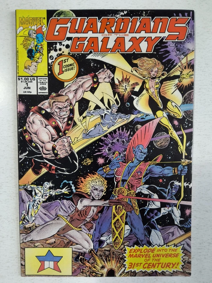 Lote (60) Guardianes de la Galaxia #1-62 casi nuevo en muy buen estado muchas primeras aplicaciones 1990 alto grado  Foto 2 de 4