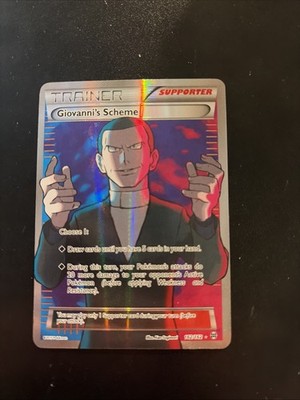 Giovanni's Scheme (Full Art) 162/162 Breakthrough Holo