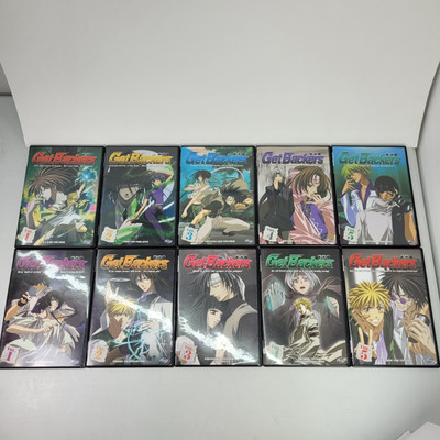 Get Backers DVD Lot Complete Seasons 1 & 2 Volumes 1-5 For Each Slim Cases