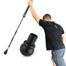 Landmine Attachment for Barbell by – Portable 2” Olympic Barbell Landmine Exe...