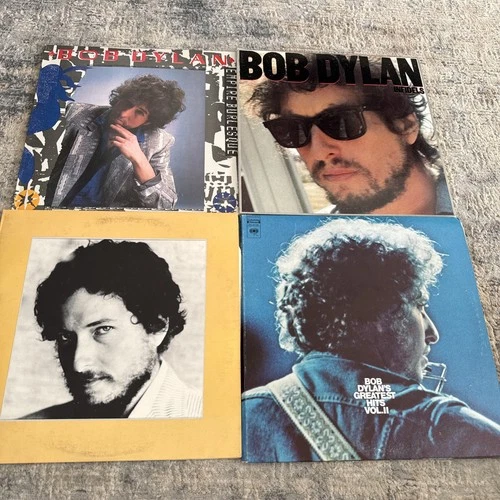 bob dylan vinyl Lot Of 4 Albums