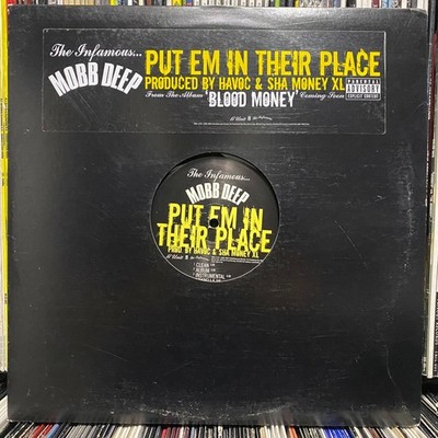 MOBB DEEP - PUT EM IN THEIR PLACE (12'')  2006!!!  RARE!!!  HAVOC + PRODIGY!!!