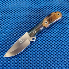Busse Combat Custom Shop Max Warden El Max 3" Blade Grape Vine Handle 
