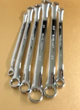 NEW Craftsman 6 Box-End Offset SAE Wrench Set, 1/4"-3/4", Full Polish, 12pt, 6pc