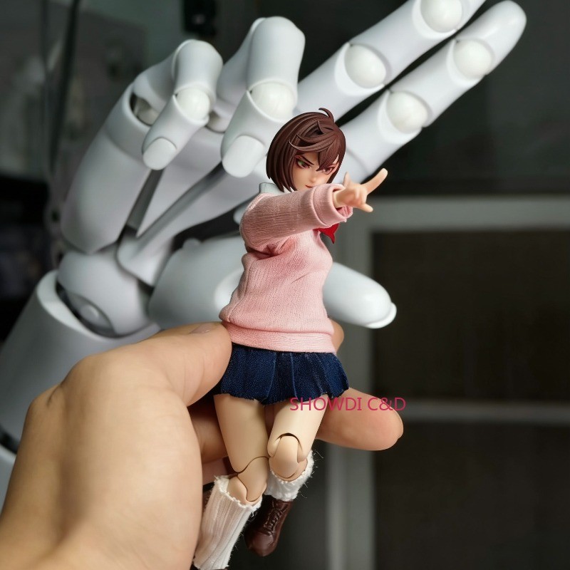 1/12 DAN DA DAN Ayase Momo Cabeza Tallada para Cuerpo de Figura Romankey de 6"