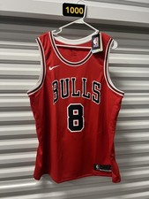 Nike Chicago Bulls Zach LaVine Jersey 8 Red Dri-FIT Swingman Size XXL NEW