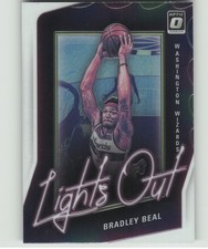 2020 Donruss Optic Bradley Beal #2 Lights Out Holo