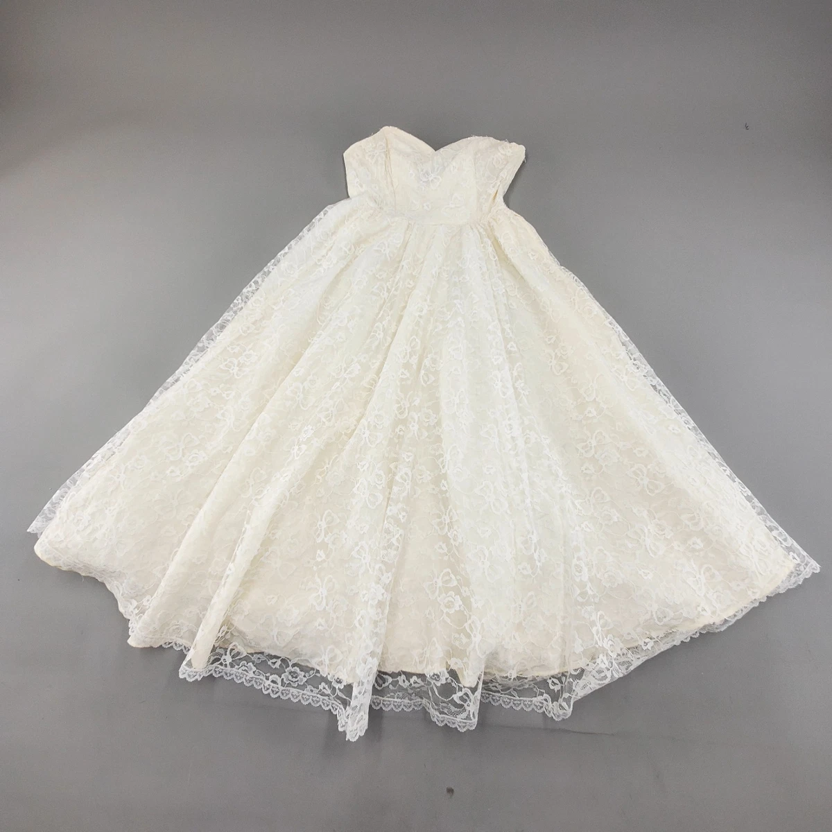 Ivory Lace Knee Length Dresses for Women for sale | eBay
