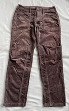 Anthropologie Pilcro  Letterpress Corduroy Cords Pants Brown Sz 27