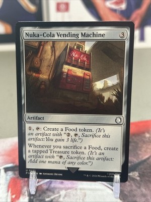Nuka-Cola Vending Machine Universes Beyond: Fallout Regular | eBay Nuka-Cola Vending Machine Universes Beyond: Fallout Regular | eBay