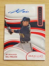 2023 Panini - Clearly Immaculate Signatures Sal Frelick #CIS-SF Red /35 (AU, RC)