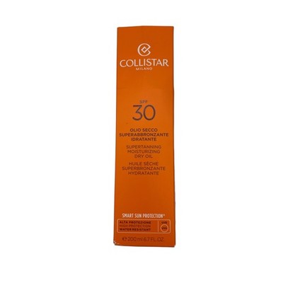 Collistar Supertanning Moisturising Dry Oil, SPF 30, Intensiviert die Bräune