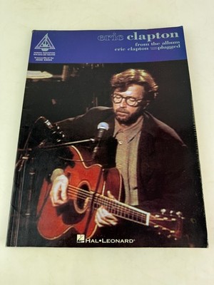 Eric Clapton Unplugged Guitar Tab / Tablature Book - Hal Leonard 1992