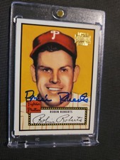 1997 Topps Certified Autograph Issue Reprint Robin Roberts #59 Fightin Phillies