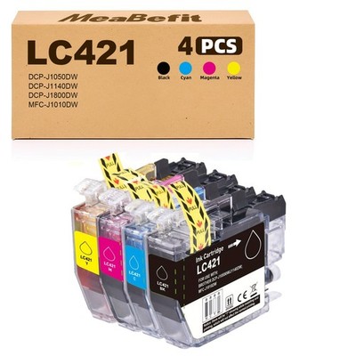 LC-421 Tintenpatronen Kompatibel Für Brother DCP-J 1050 DW1140 1800DW J1010