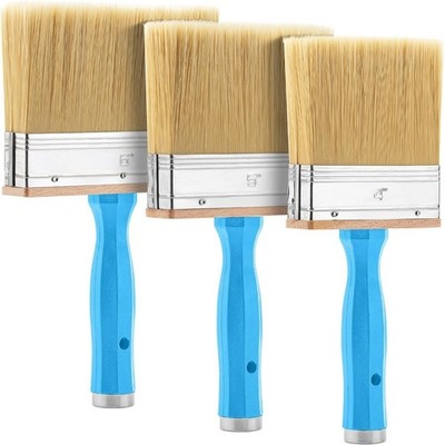 Bates- Deck Stain Brush Set, 3 Pack, 4 , 5  and 6 , Deck Stain Applicator,