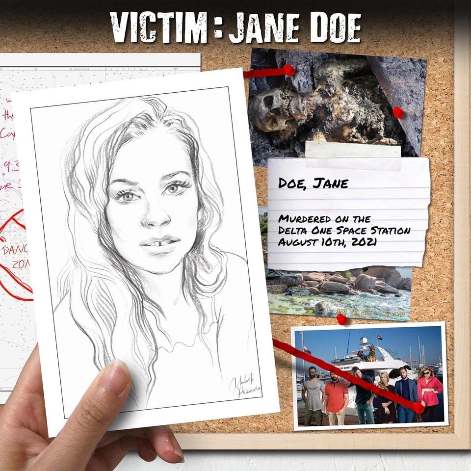 Pressman Unsolved Case Files Jane Doe - Cold Case Murder Mystery Game - English - Image 3 of 4