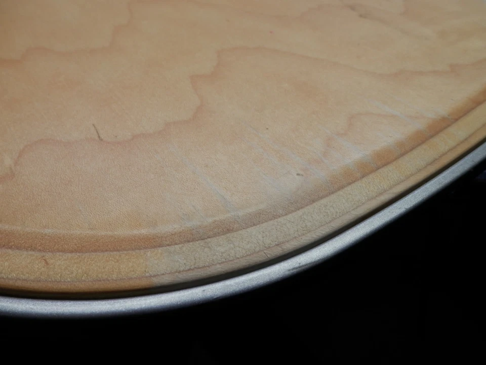 Entrenador de tabla de equilibrio Fluidstance plata y madera natural para escritorio de pie Foto 4 de 4