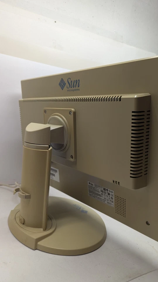 RARE SUN MICROSYSTEM WBZF 22" VGA DVI Wides LCD Monitor WORKS - Image 4 of 4