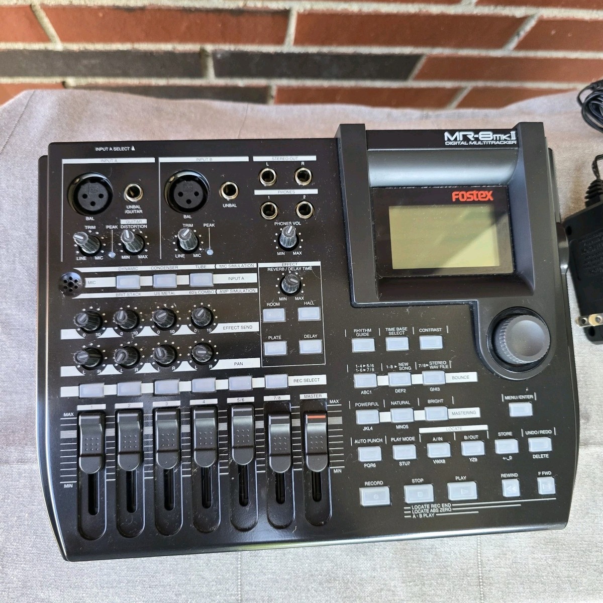 Fostex (フォステクス)MR-8mkⅡ マルチトラッカー Fostex MR-8 mkII 8-Track Digital Recorder Black | Guitar Center