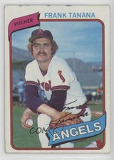 1980 Topps Frank Tanana #105 0j5